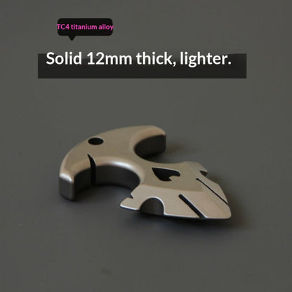 2026 TC4 Titanium Outdoor EDC Pendant – Lightweight Carry Accessory