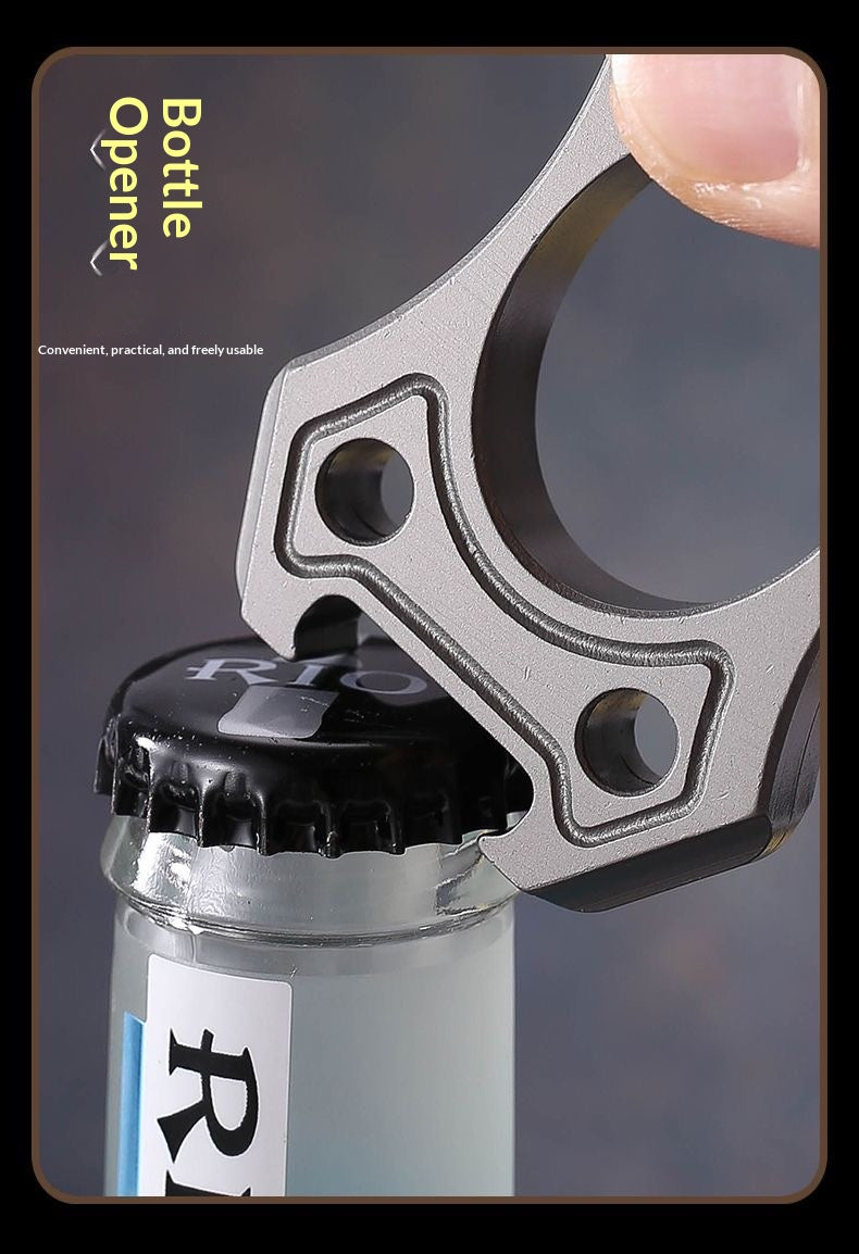 Zinc Alloy EDC Multi Tool | Compact Outdoor & Car Utility Opener