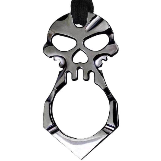 2026 New TC4 Titanium Skull Head Single Finger Knuckle Duster