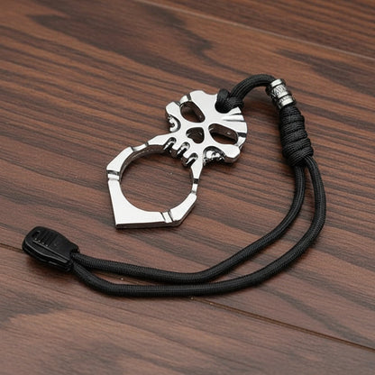 2026 New TC4 Titanium Skull Head Single Finger Knuckle Duster