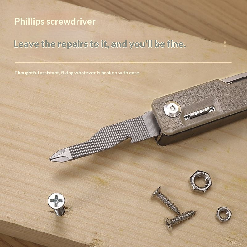 Outdoor Multi-Function Folding Knife – Portable EDC Utility Tool