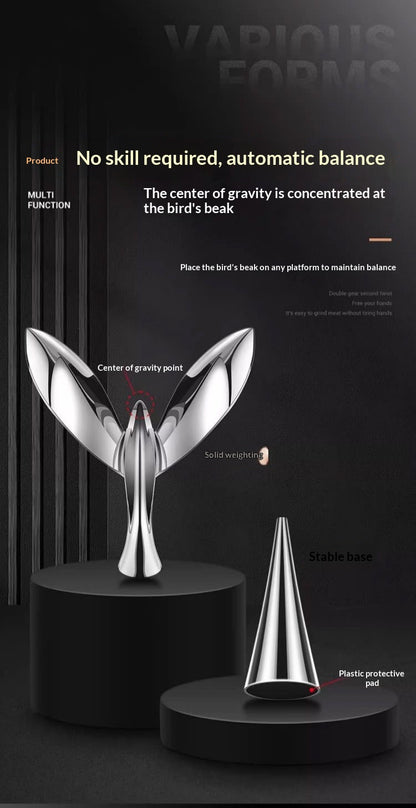 Balance Bird Bottle Opener – Gravity Desk Toy & EDC Tool