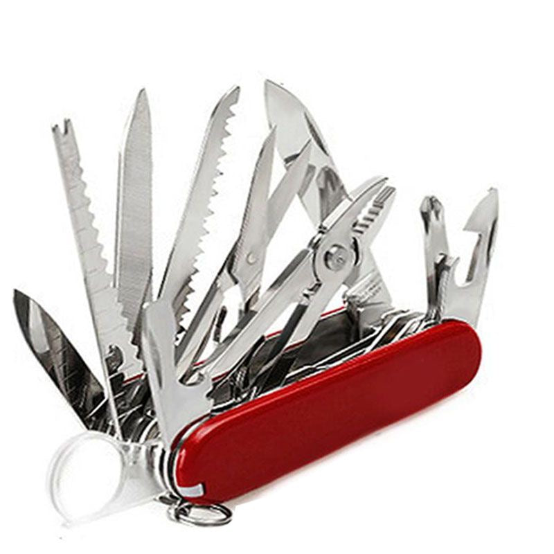 Outdoor Multi Purpose Tool Swiss Knife 17 Uses Folding-EDC Tool