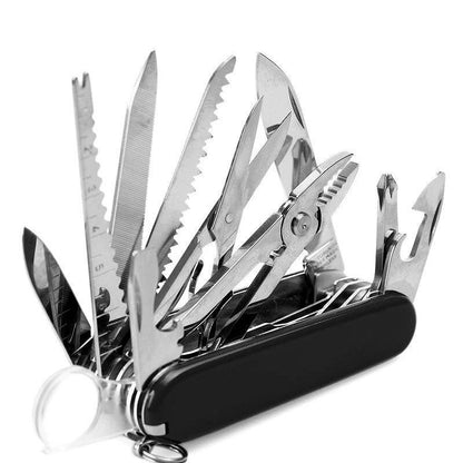 Outdoor Multi Purpose Tool Swiss Knife 17 Uses Folding-EDC Tool