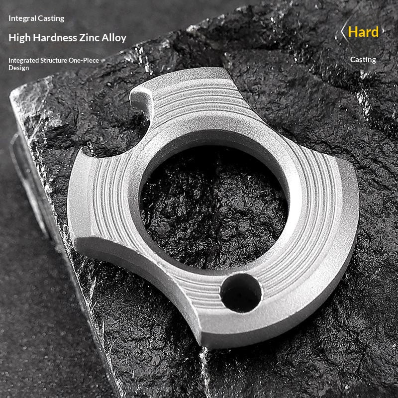 Zinc Alloy EDC Ring Tool– EDC Bottle Opener& Pocket Utility Accessory