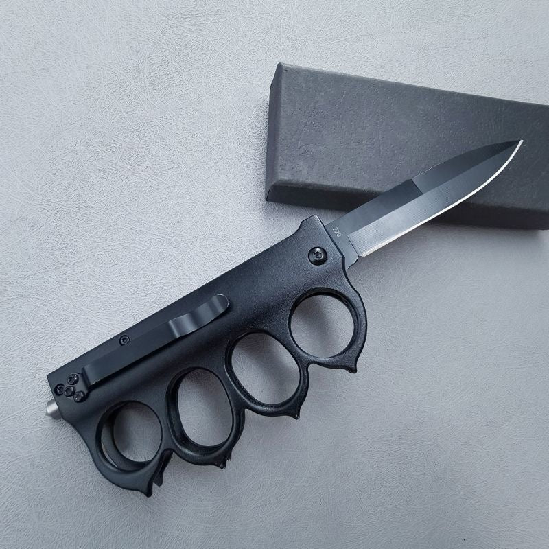 DefendGear Ironclad X4 Four-Ring Folding EDC Knife