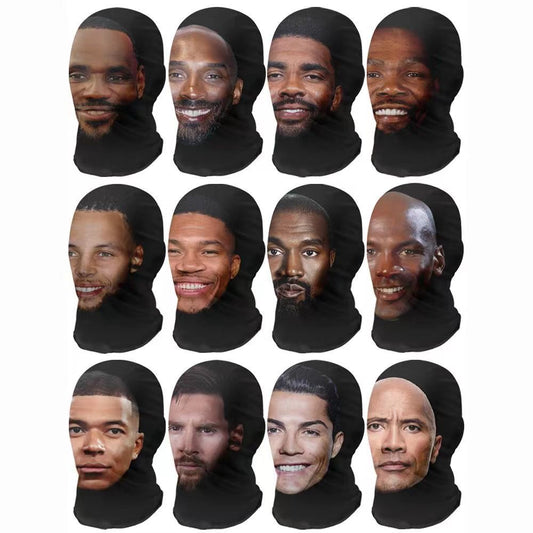 Graphic full-face balaclava mask - Style 01
