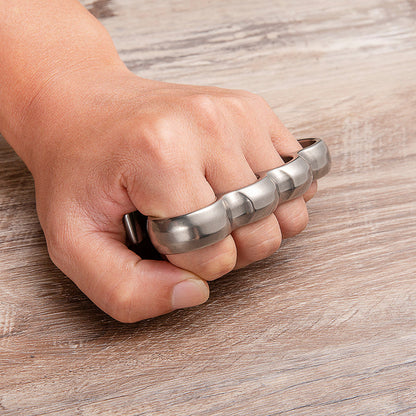 Old 1864 Lincoln Style Titanium Brass Knuckle