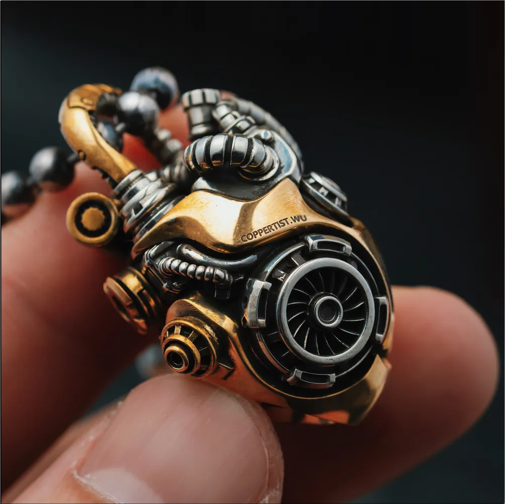 Mechanical Heart Pendant