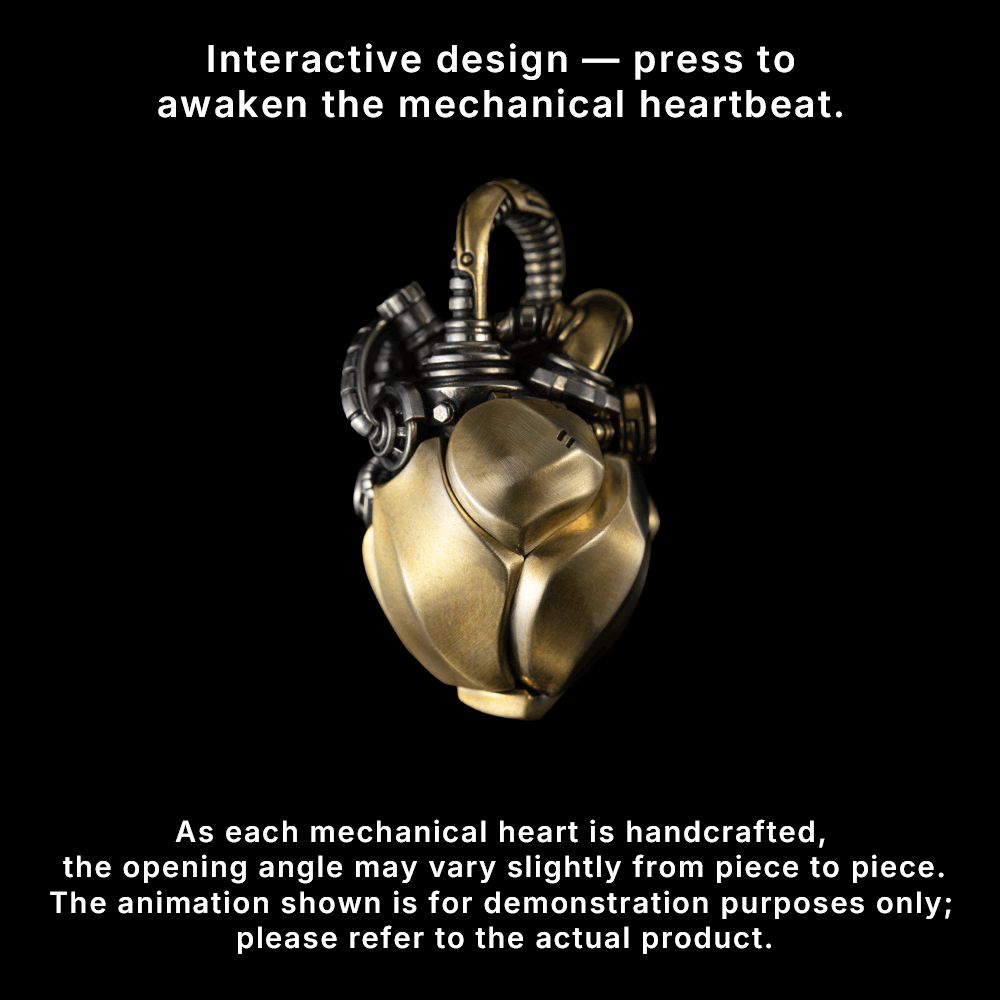 Mechanical Heart Pendant