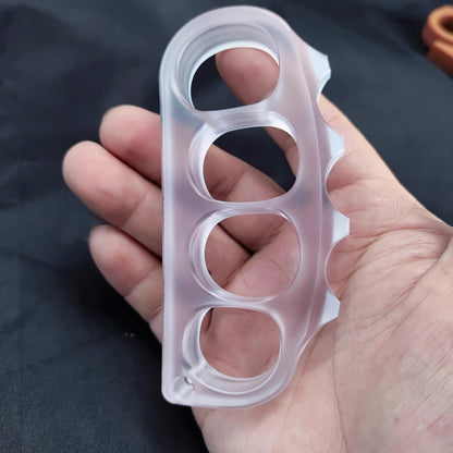 New Pea Pod Full PC Plastic Knuckles Self Defense