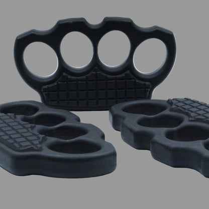 Polymer Full Finger Brass Knuckles - Self Defense, Non-Metal, Lightweight