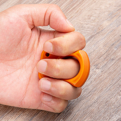 Single Finger Bakelite Polymer Knuckle Duster