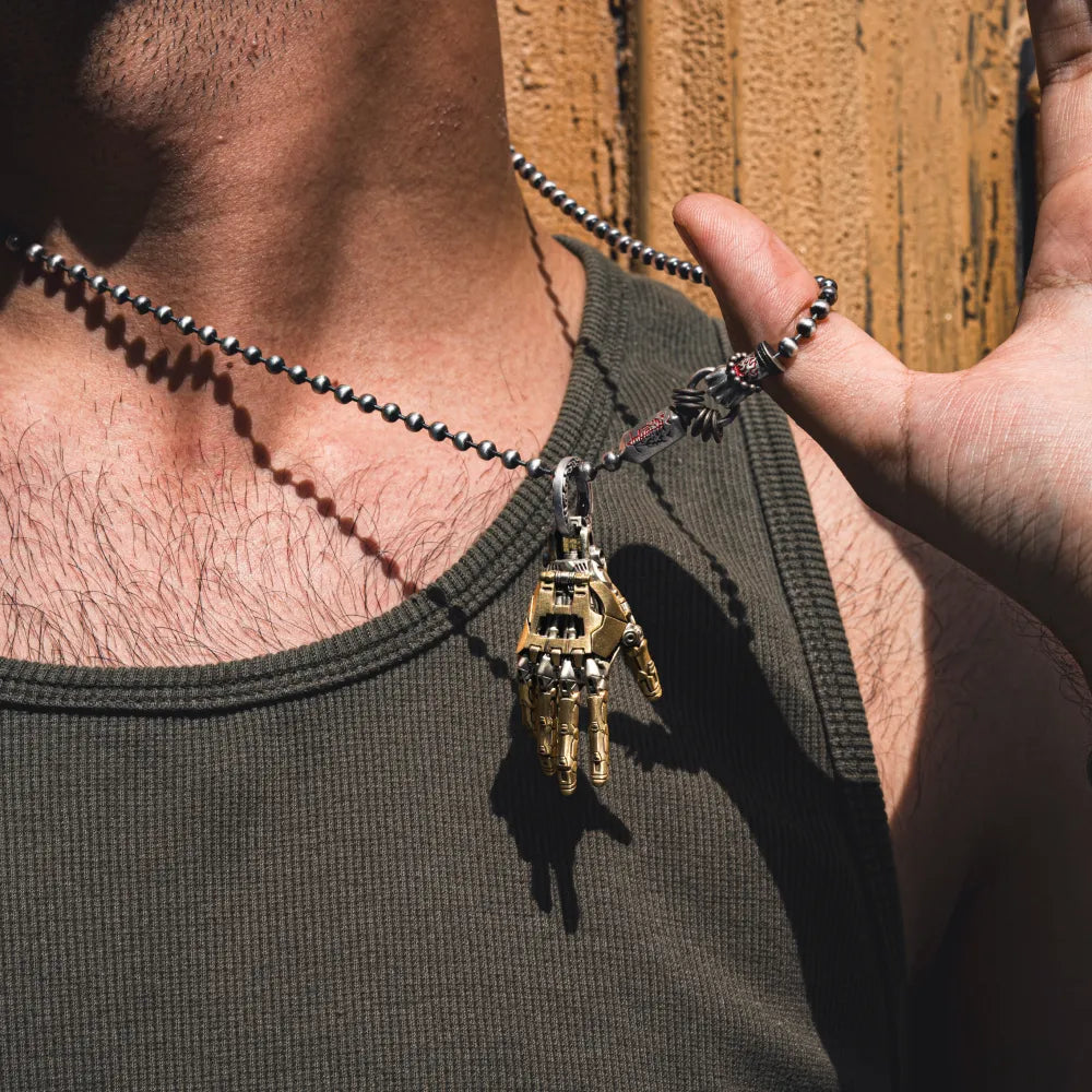 Mechanical Hand Pendant - Right