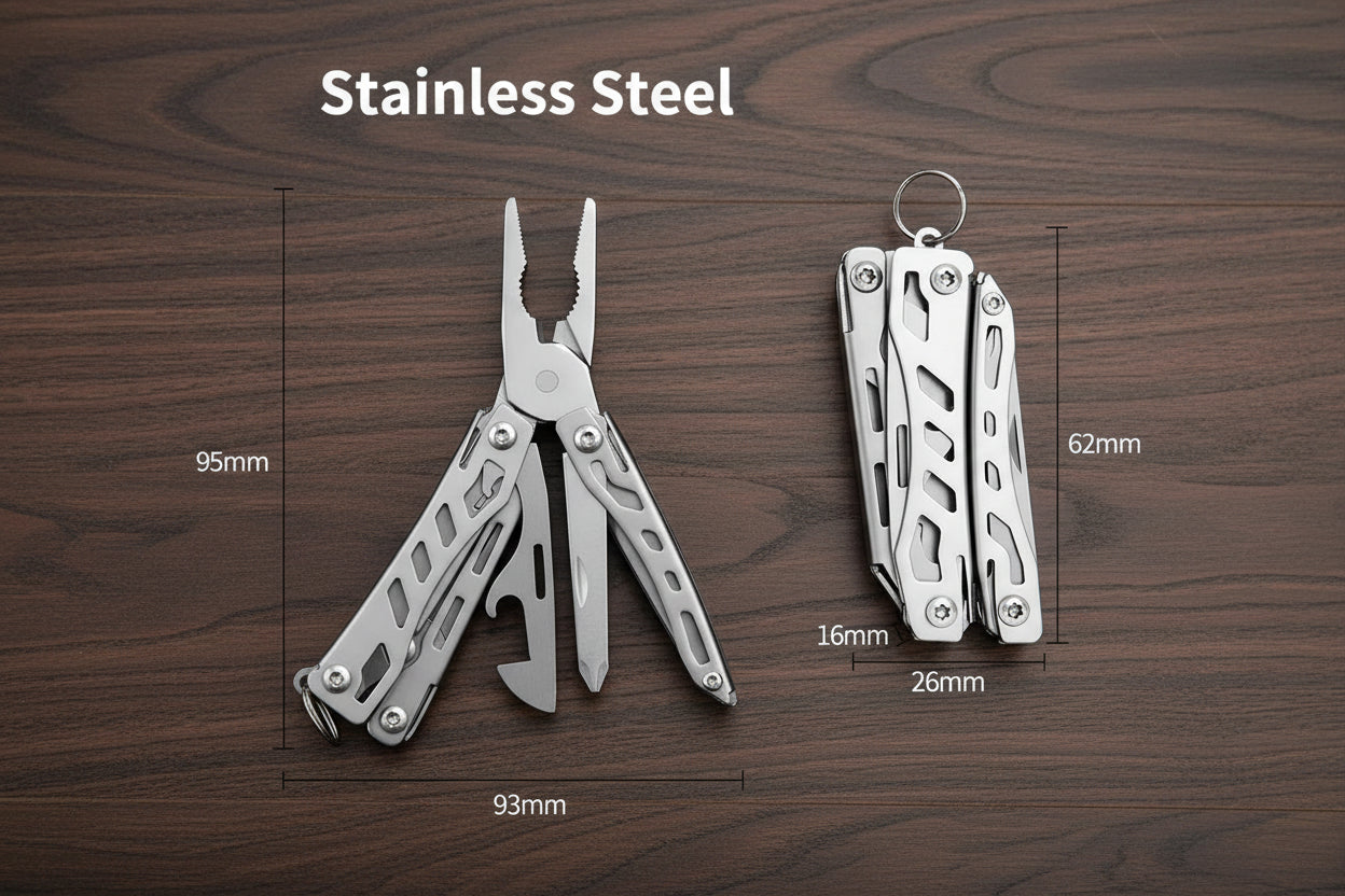 Outdoor Pro™ 12-in-1 Mini Multi Tool
