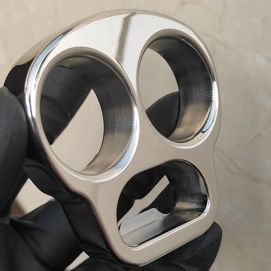 Stainless Steel Skull Brass Knuckles Bottle Opener