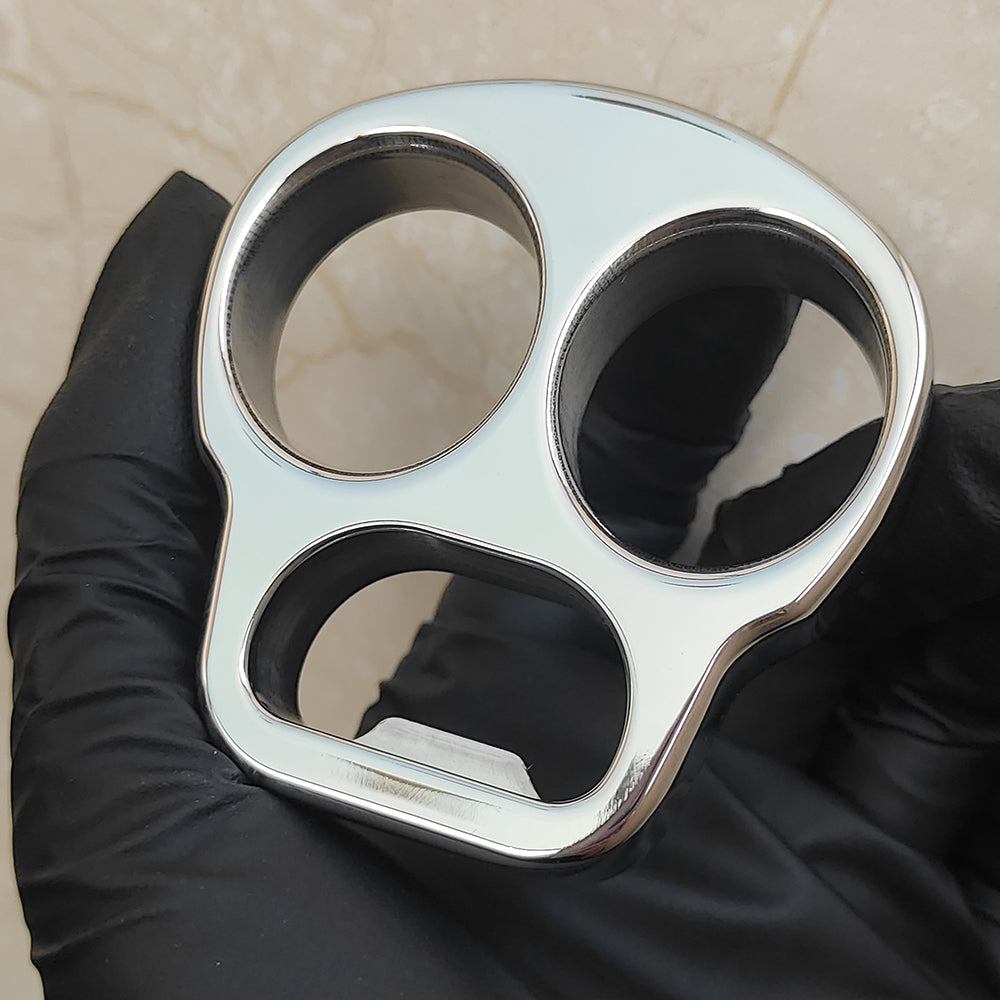 Stainless Steel Skull Brass Knuckles Bottle Opener