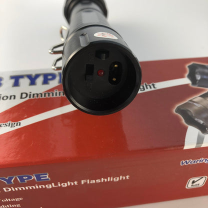Portable Electric Shock Function Rechargeable With LED Flashlight