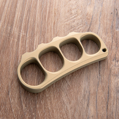 Pea Pods Four Finger Brass Knuckle Rings