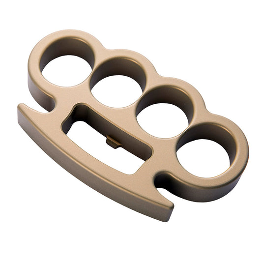 Golden Full Aluminium Full Size Brass Knuckles Bottle Opener