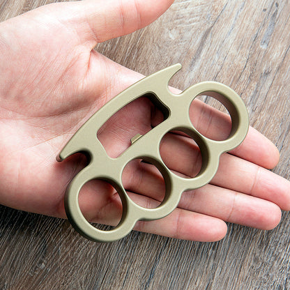 Golden Full Aluminium Full Size Brass Knuckles Bottle Opener