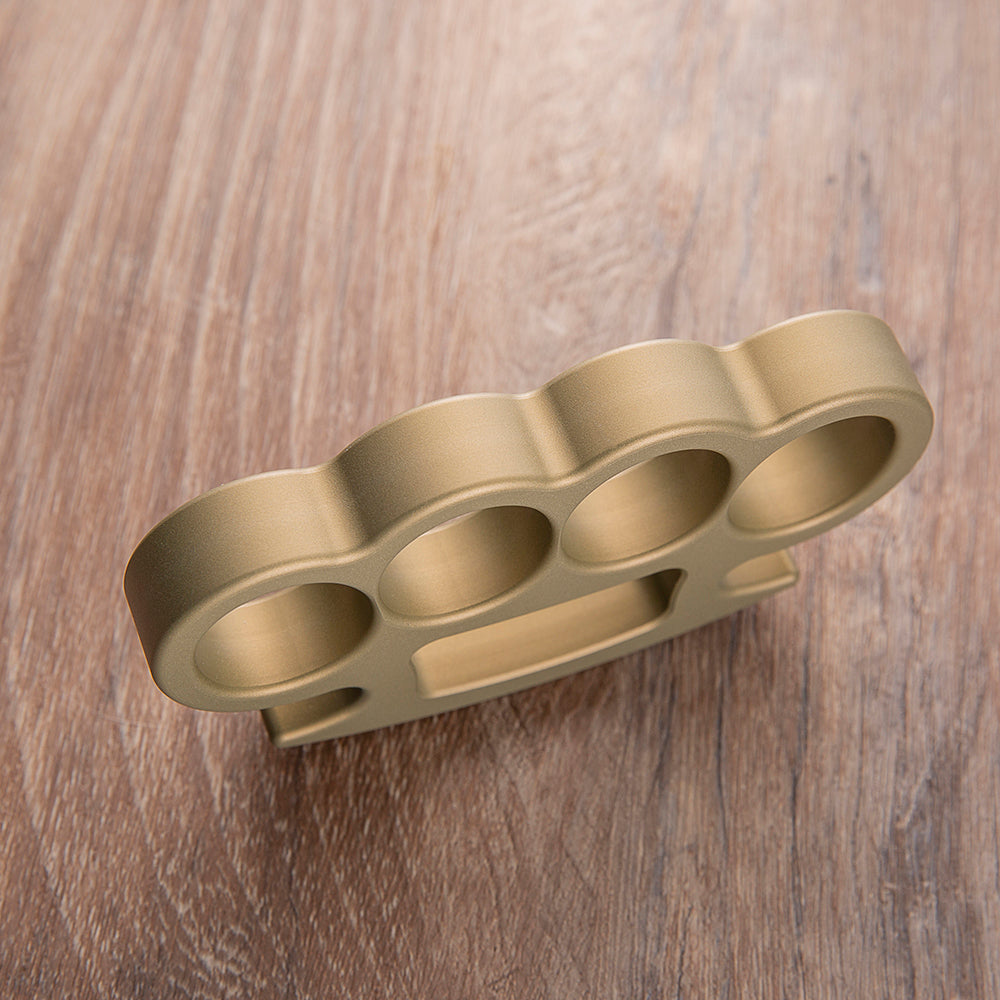 Golden Full Aluminium Full Size Brass Knuckles Bottle Opener