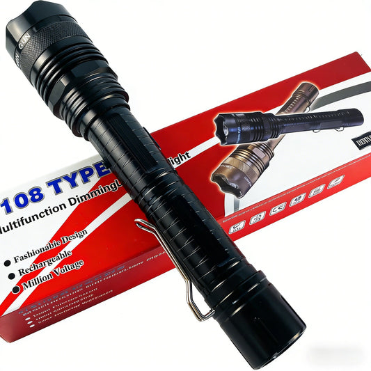 Portable Electric Shock Function Rechargeable With LED Flashlight