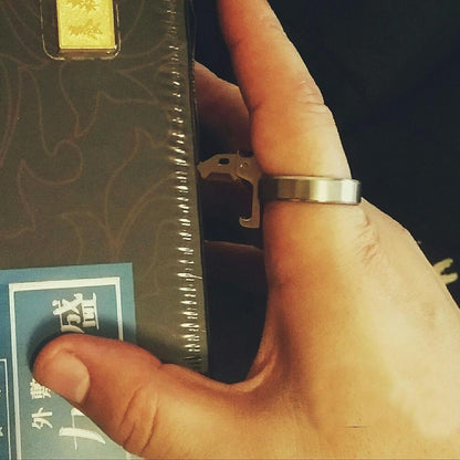 Folding Brass Knuckle Knife