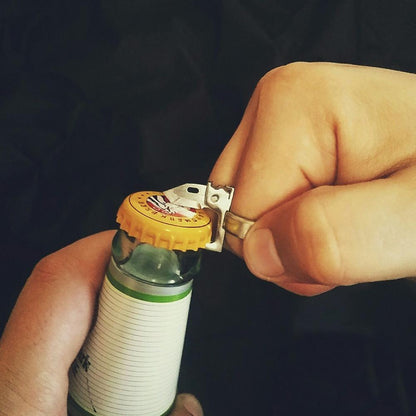 Folding Brass Knuckle Knife