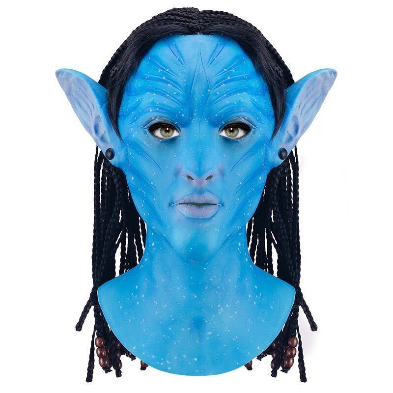 Bioluminescent Forest Creature Full-Head Mask view 1