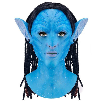 Bioluminescent Forest Creature Full-Head Mask view 1