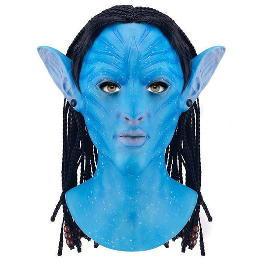 Bioluminescent Forest Creature Full-Head Mask view 1