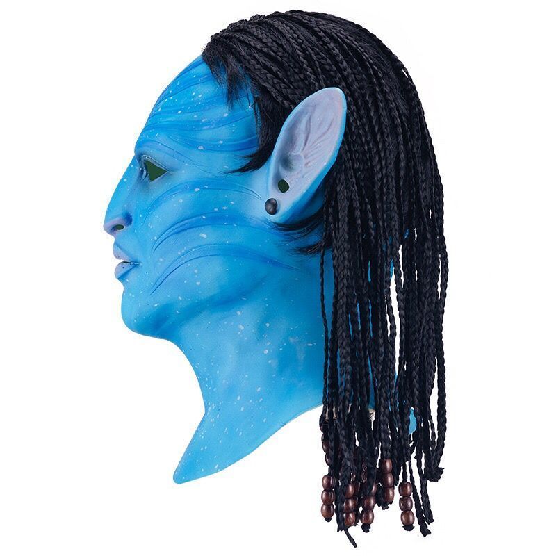 Bioluminescent Forest Creature Full-Head Mask view 3