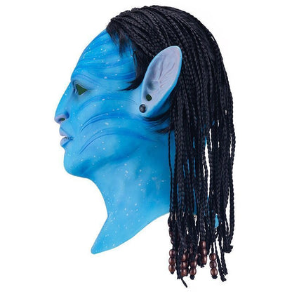Bioluminescent Forest Creature Full-Head Mask view 3
