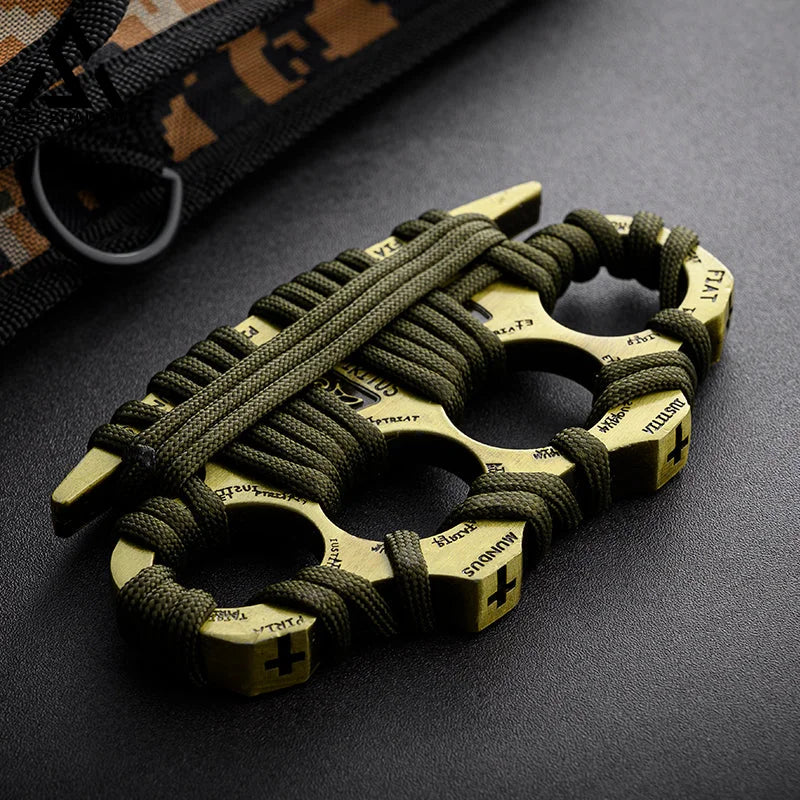 Large Four-Finger Zinc Alloy EDC Tool