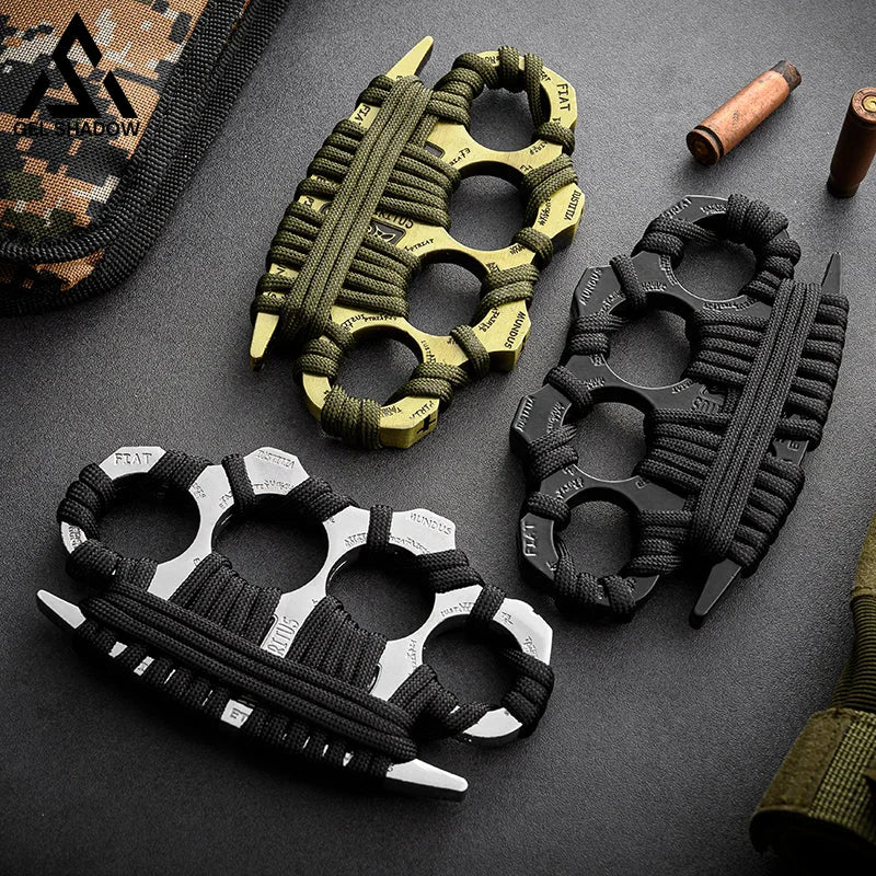 Premium Zinc Alloy Four-Finger EDC Tool with Ergonomic Grip