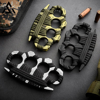 Premium Zinc Alloy Four-Finger EDC Tool with Ergonomic Grip
