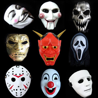 Assorted theatrical horror and masquerade masks