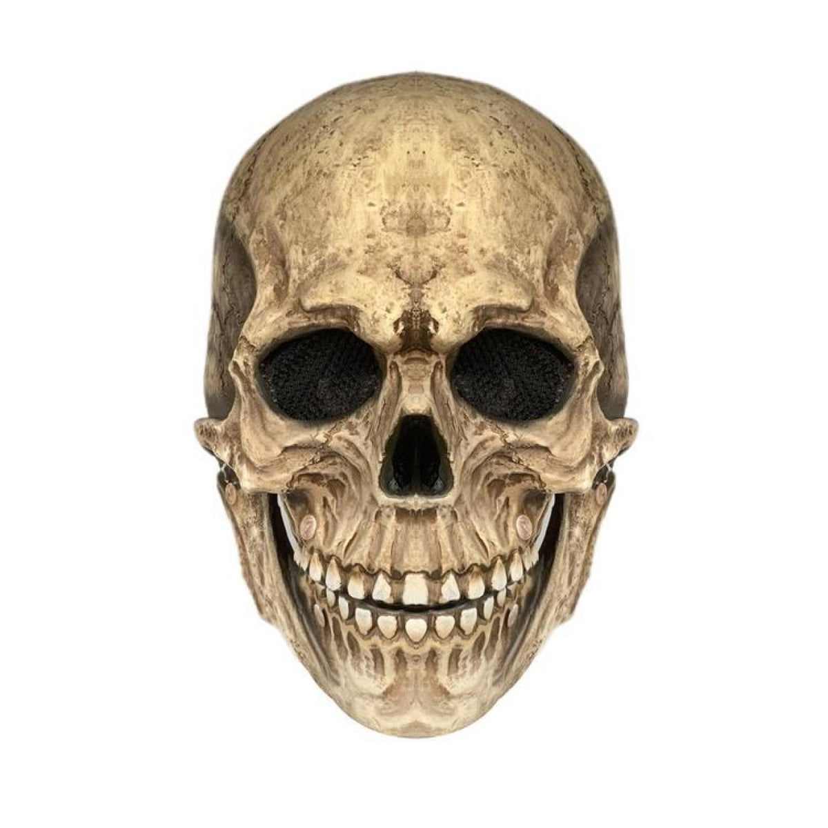 Movable-Jaw Skull Mask with Light-Up Options view 1