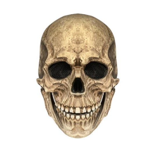 Movable-Jaw Skull Mask with Light-Up Options view 1