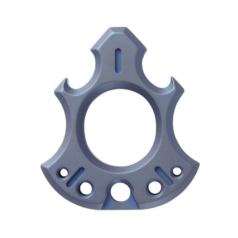 Titanium Alloy Wasteland Style One Finger Knuckle Duster