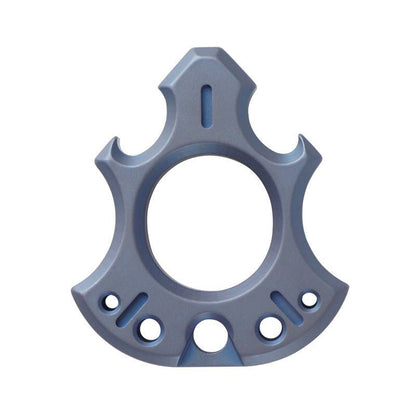 Titanium Alloy Wasteland Style One Finger Knuckle Duster