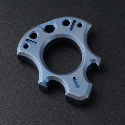 Titanium Alloy Wasteland Style One Finger Knuckle Duster