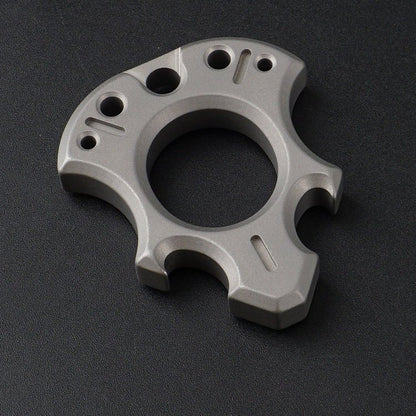 Titanium Alloy Wasteland Style One Finger Knuckle Duster