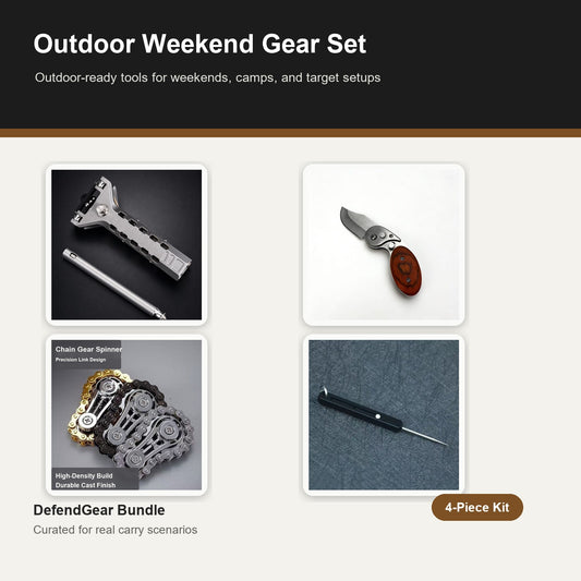 Outdoor Weekend Gear Set bundle