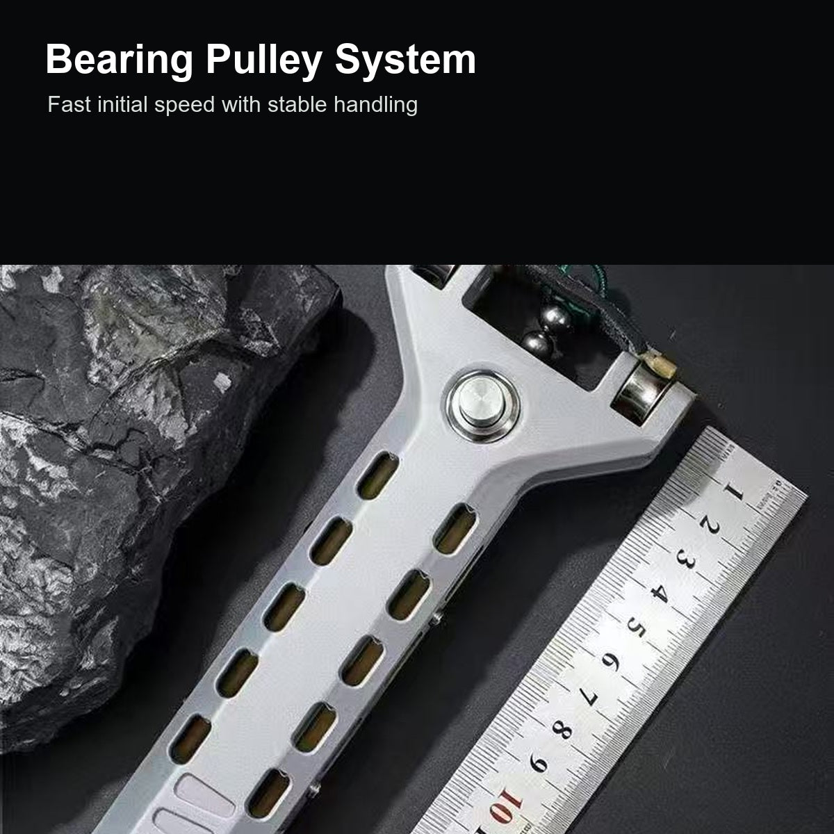 Rapid Spin Outdoor Slingshot bearing pulley system