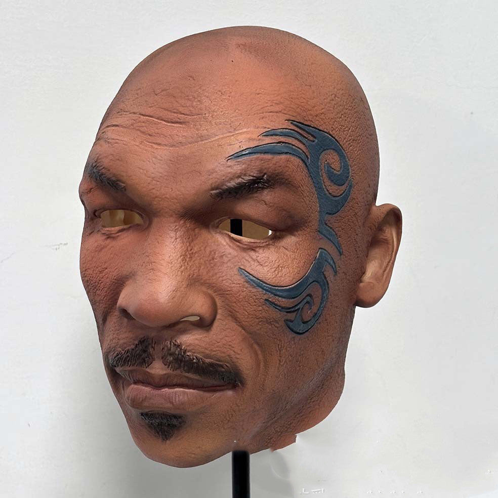Realistic Heavyweight Boxer Silicone Mask view 3