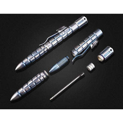 Samurai Armor Tactical Pen Flashlight
