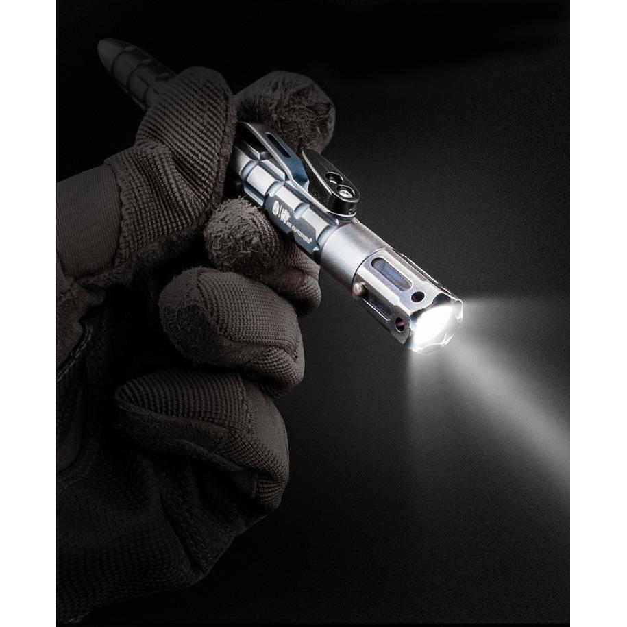 Samurai Armor Tactical Pen Flashlight
