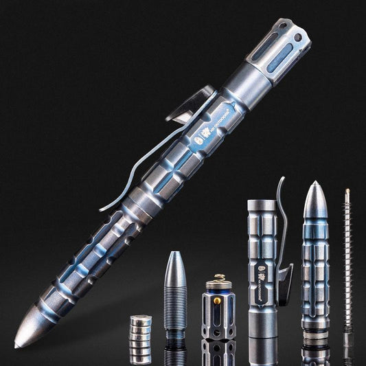 Samurai Armor Tactical Pen Flashlight